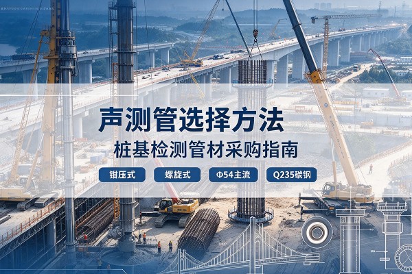 清水声测管选型标准